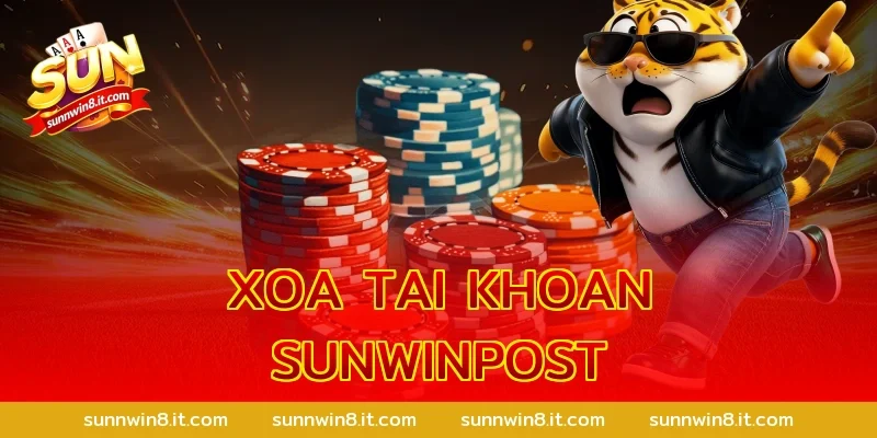 xoa tai khoan sunwinpost